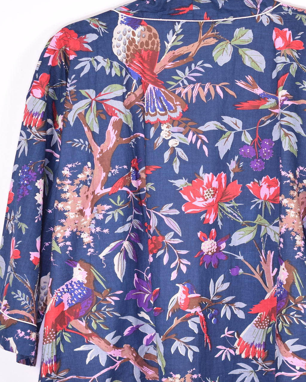 Lightweight Cotton Robe / Kimono - Relaxing Garden image 1