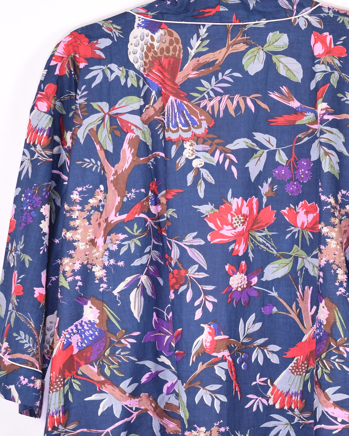 Lightweight Cotton Robe / Kimono - Relaxing Garden image 1