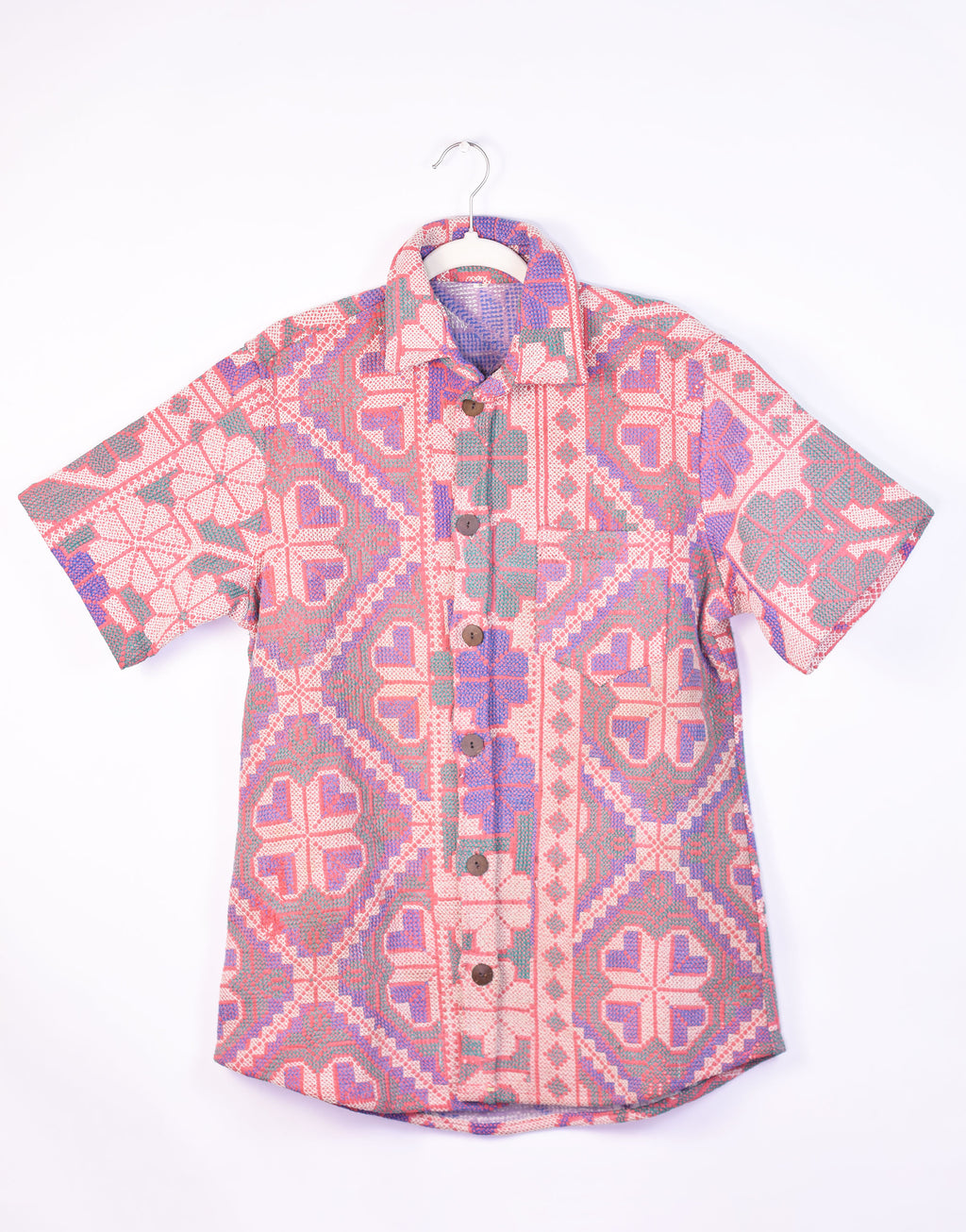 Men's Heavyweight Quilted Short-Sleeve Shacket - 01 image 1