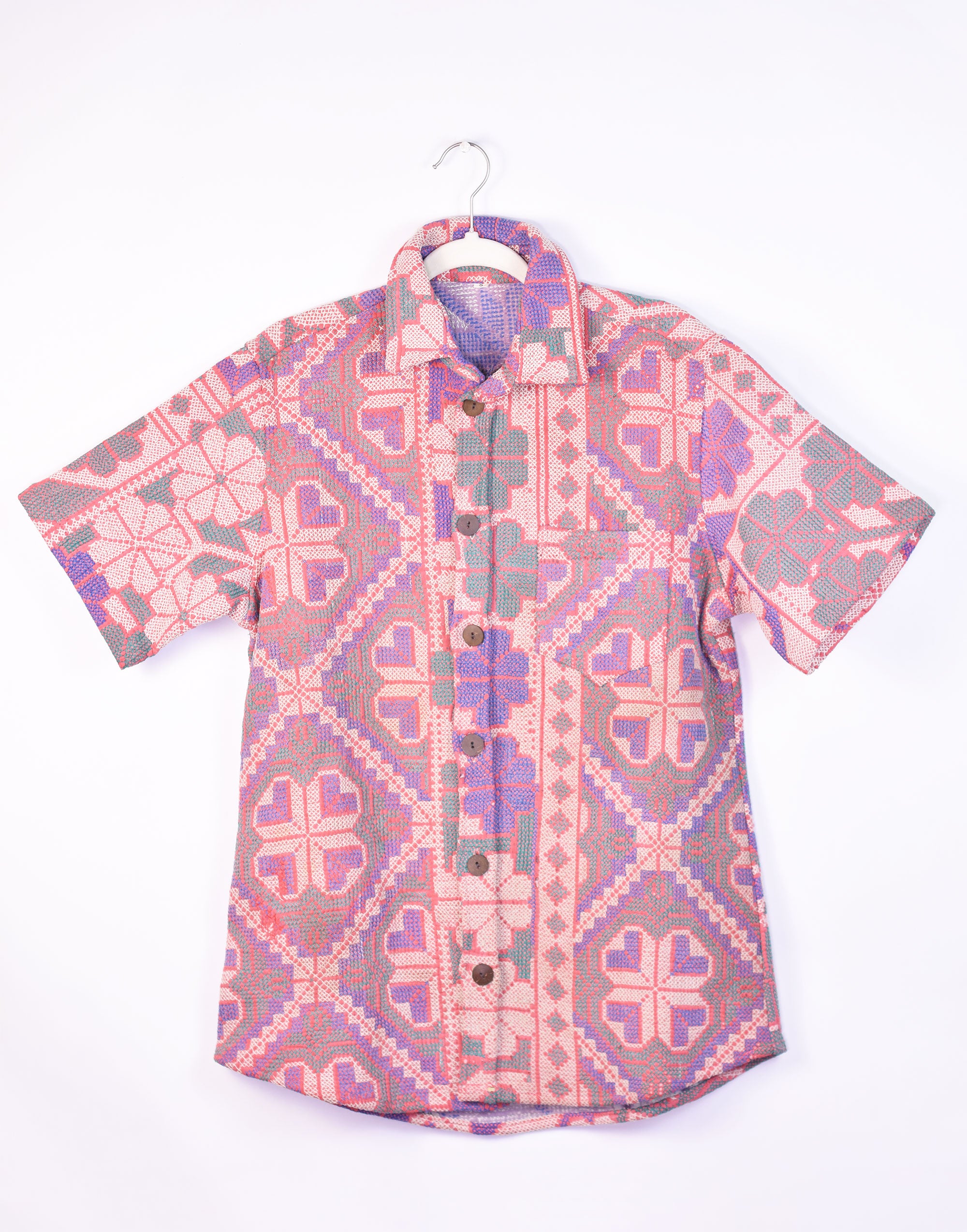 Men's Heavyweight Quilted Short-Sleeve Shacket - 01 image 1