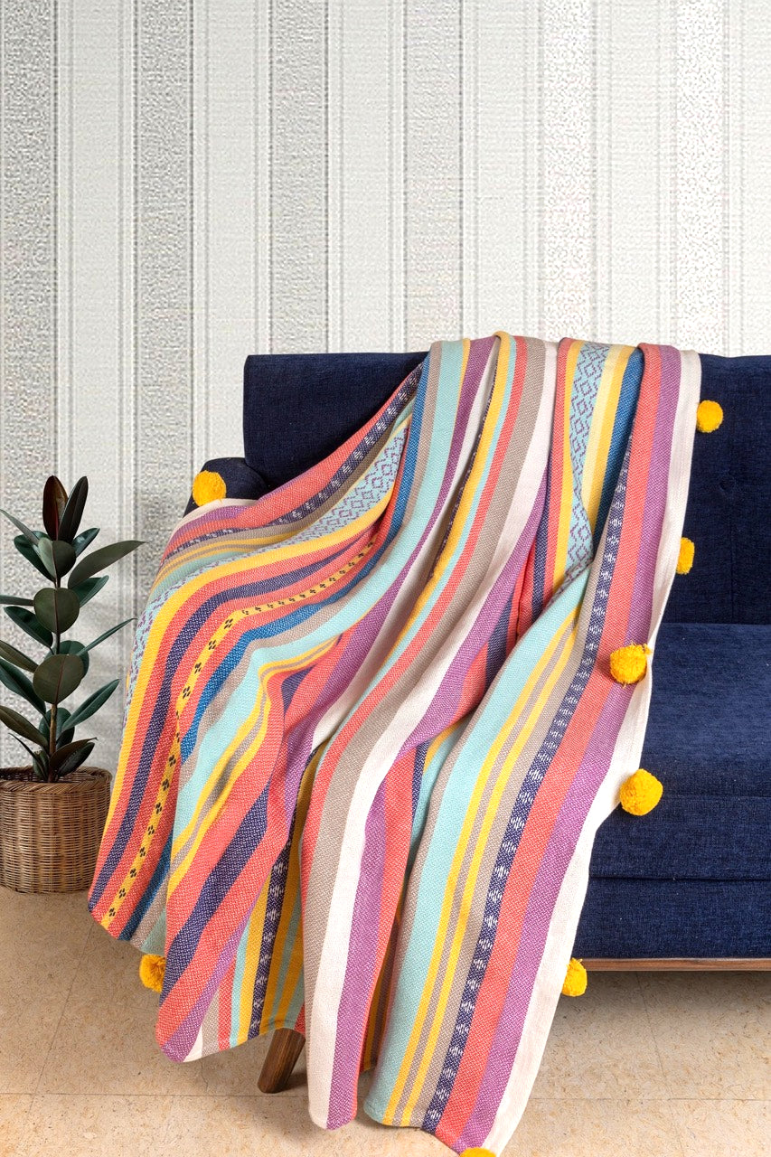 Guari Kohli Large Throw Blanket image 5