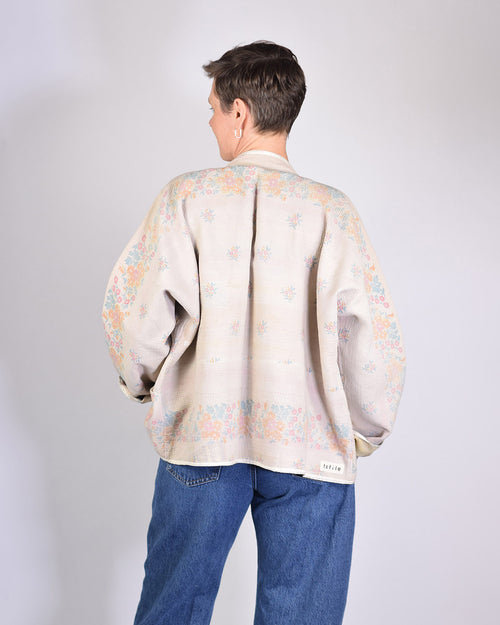 Charlie Quilted Reversible Patchwork Kantha Jacket - 13 image 1