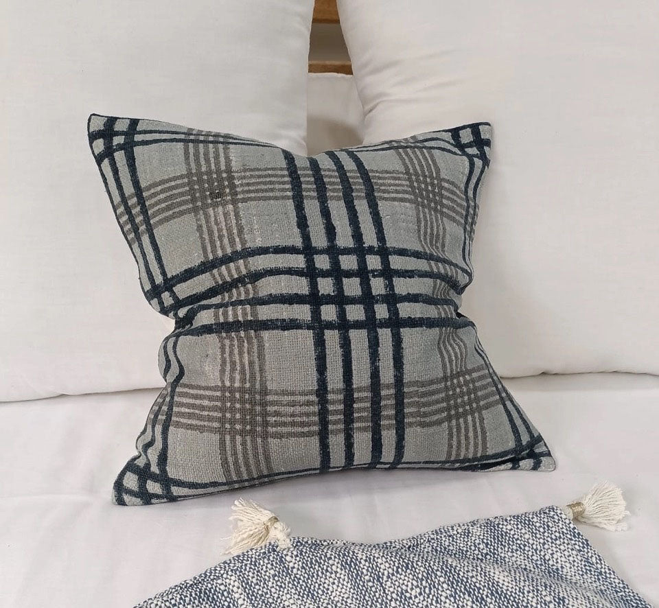 Urban Adorn Checkered Accent Pillow image 2