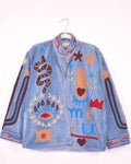 Me + You Embroidered Velvet Jacket - 01 image 0