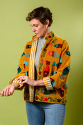 Coastal Dream Embroidered Velvet Jacket - 01 image 0