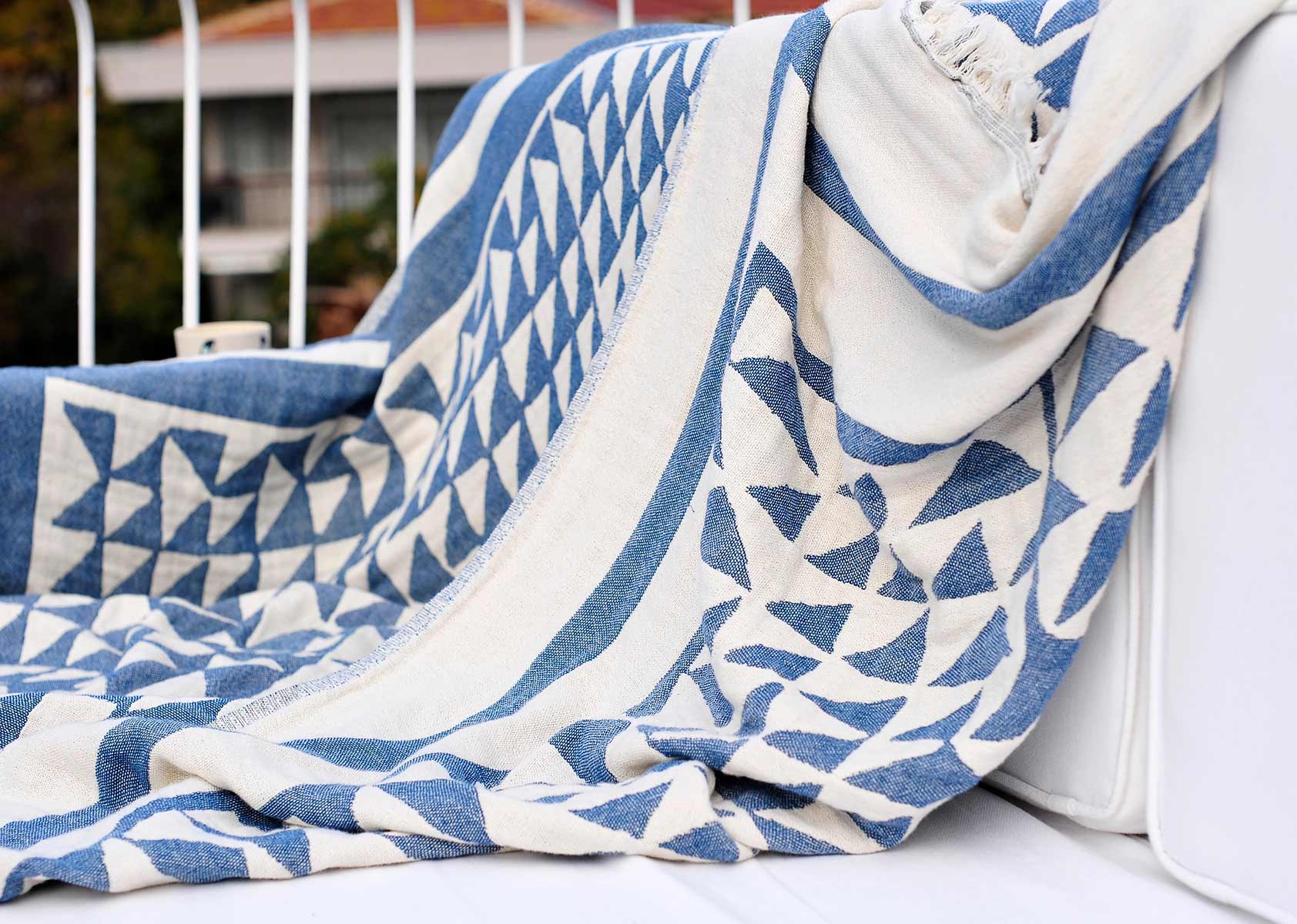 Milet Turkish Throw Blanket image 1