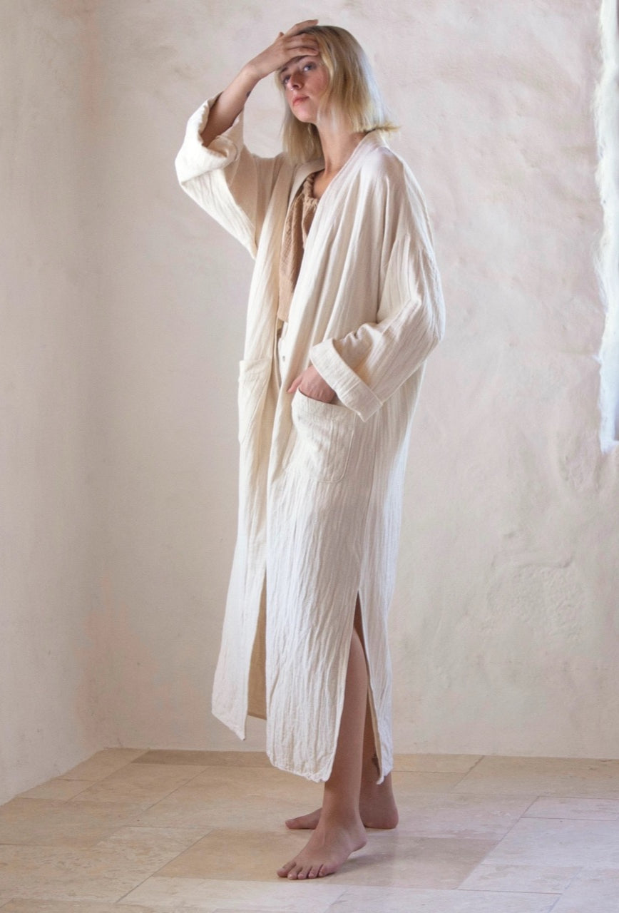 Loomist Muslin Double-Layer Robe image 0